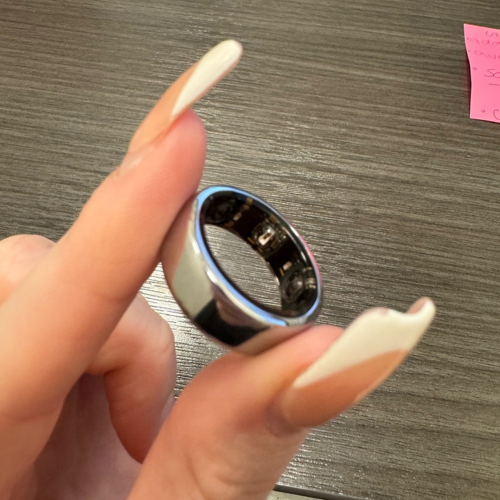 Oura Gen 3 horizon silver size 8
